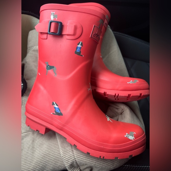 Joules Women's Molly Welly Rain Boot - Picture 3 of 7